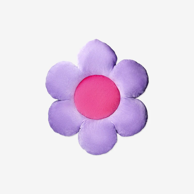 Flower dog bed