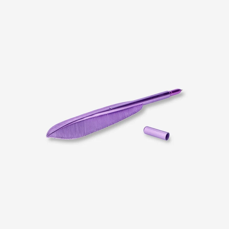 Feather ballpoint pen
