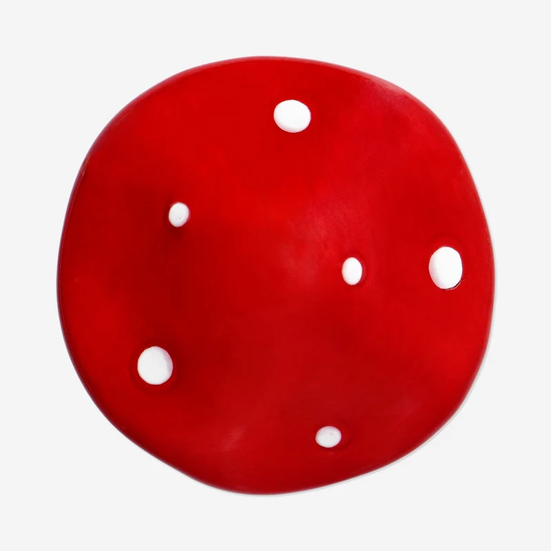 Decorative red mushroom - 10 cm
