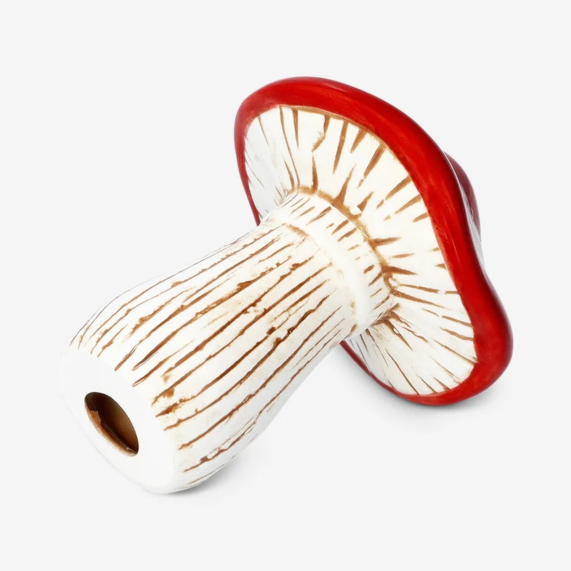 Decorative red mushroom - 10 cm