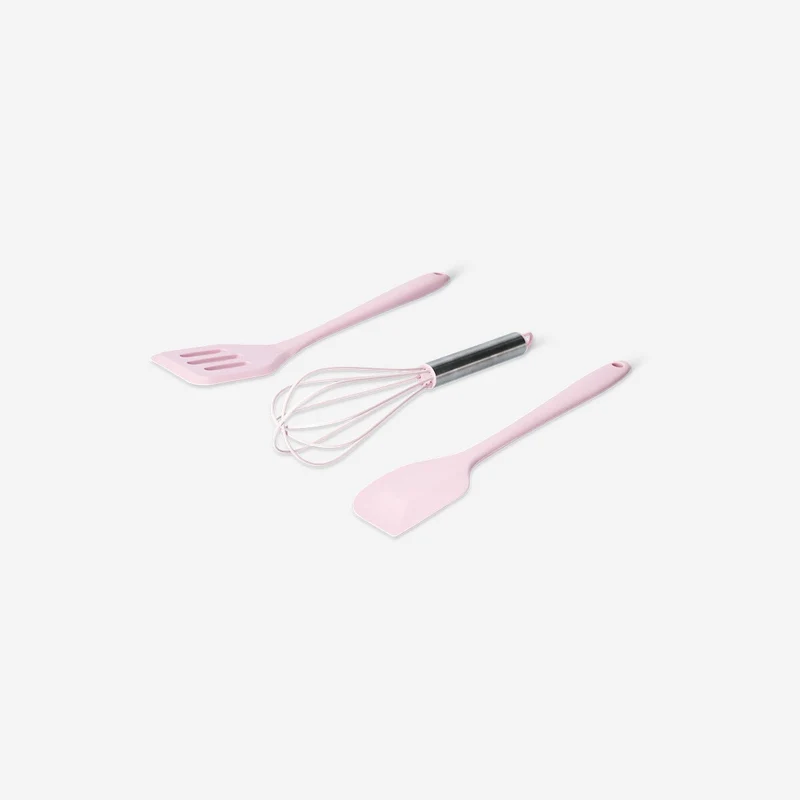 Pink kitchen utensils - 3 pcs