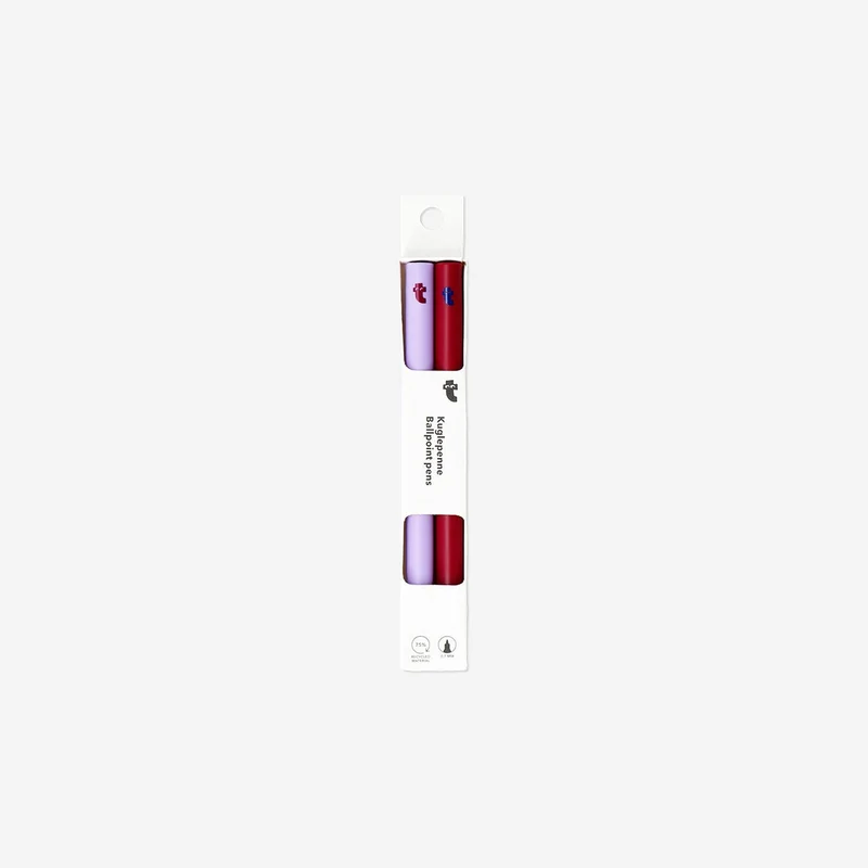 Ballpoint pens with bow - 2 pcs