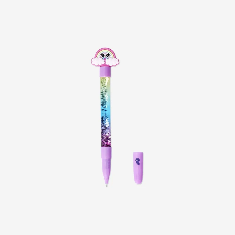Rainbow gel ink pen - Black ink