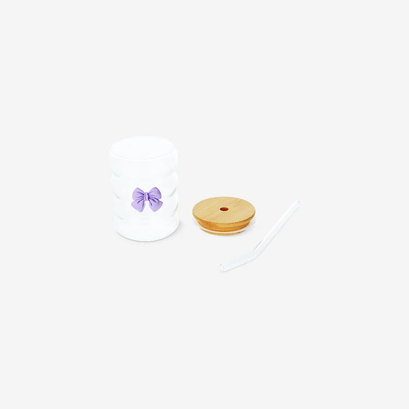 Drinking cup with embossed bow - 350 ml