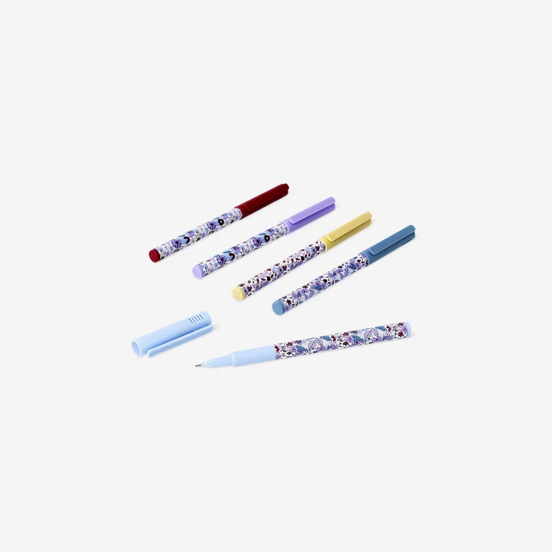 Drawing pens with 0,4 mm tip - 5 pcs