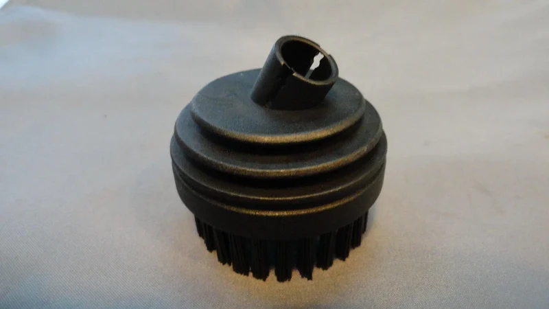 Spazzolino rotondo 45 gradi grande in plastica Unitekno