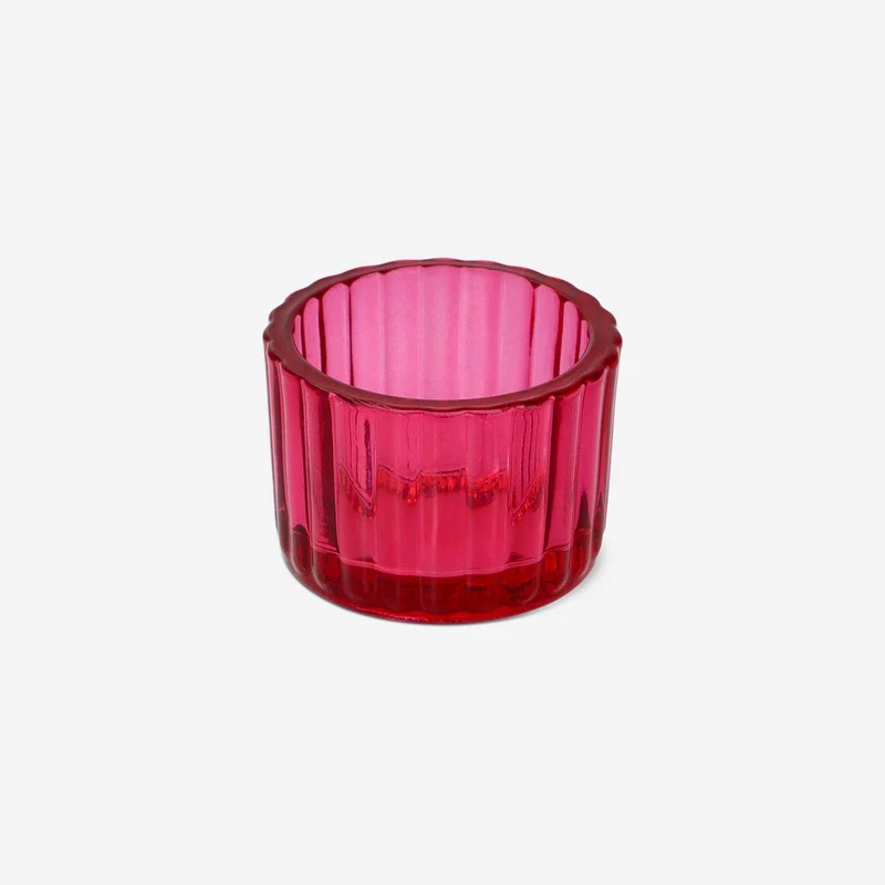 Pink tealight holder