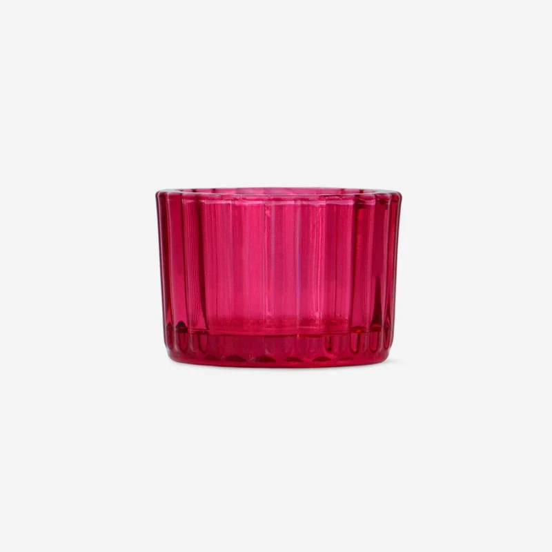 Pink tealight holder