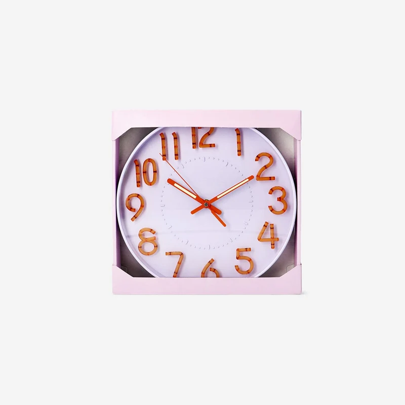 Glow in the dark wall clock - 30 cm