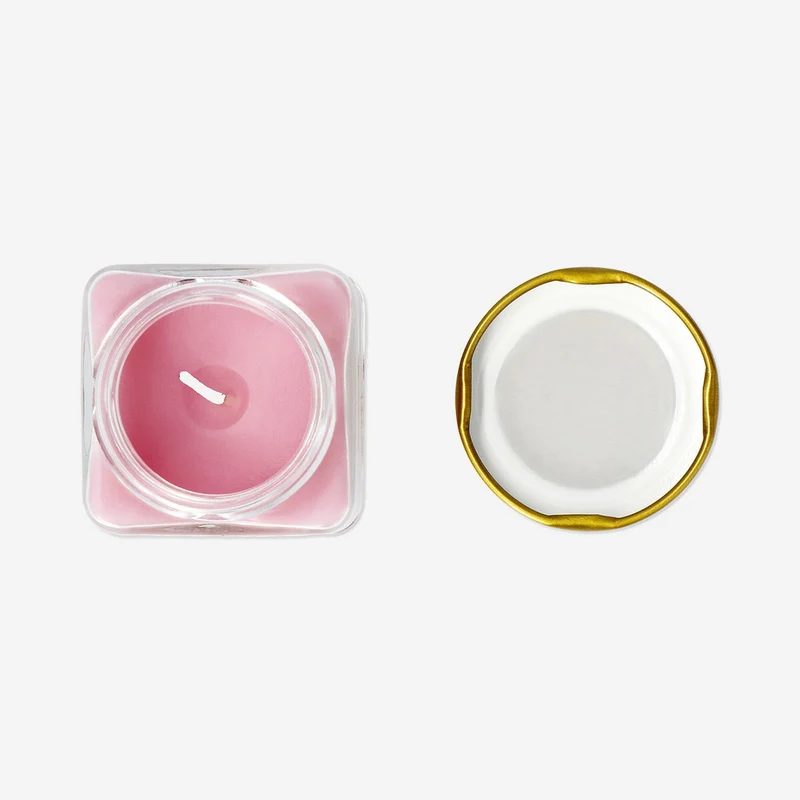Scented candle - White musk and warm vanilla fragrance