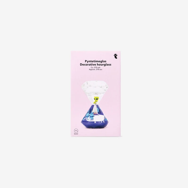 Decorative hourglass