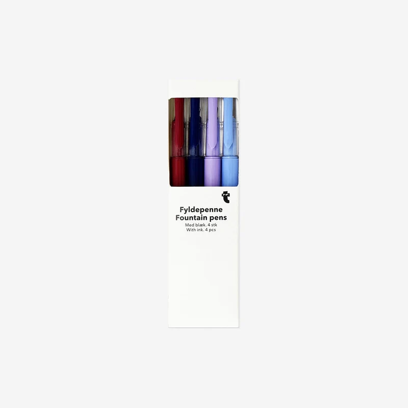 Fountain pen set - 4 pcs