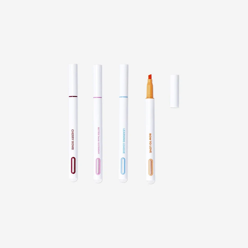 Erasable highlighters - 4 pcs