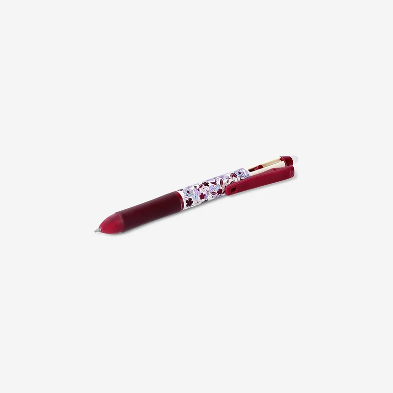 Floral erasable gel pen - Multi coloured ink