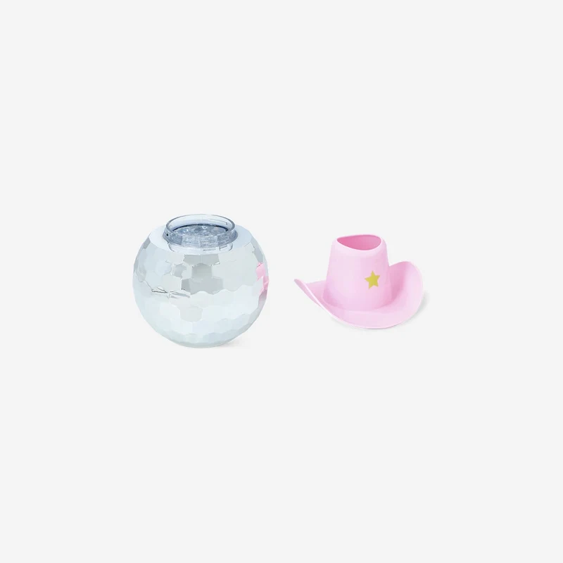 Disco cowboy hat vase - 11 cm