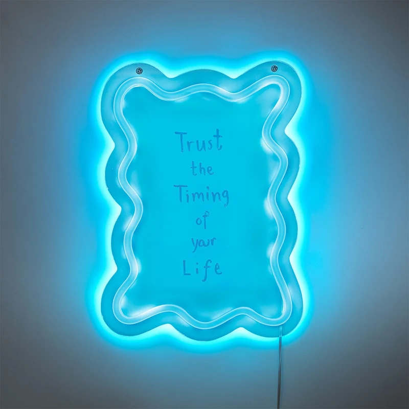 Glowing drawing board