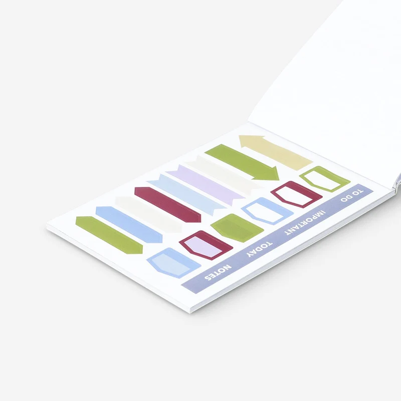 Sticker book for planning
