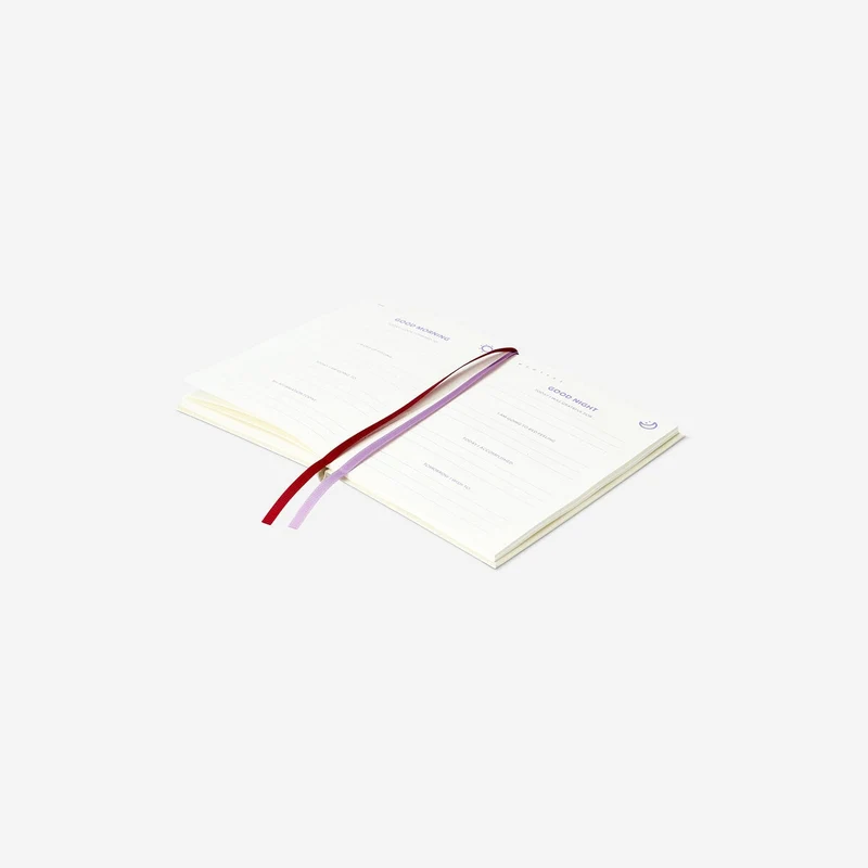 Positivity journal with hearts