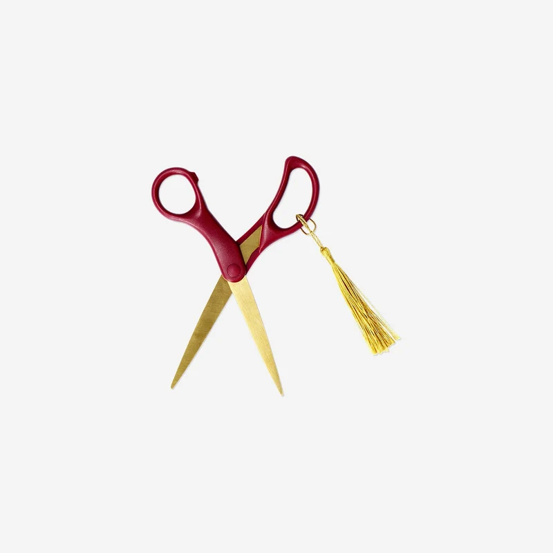 Floral scissors