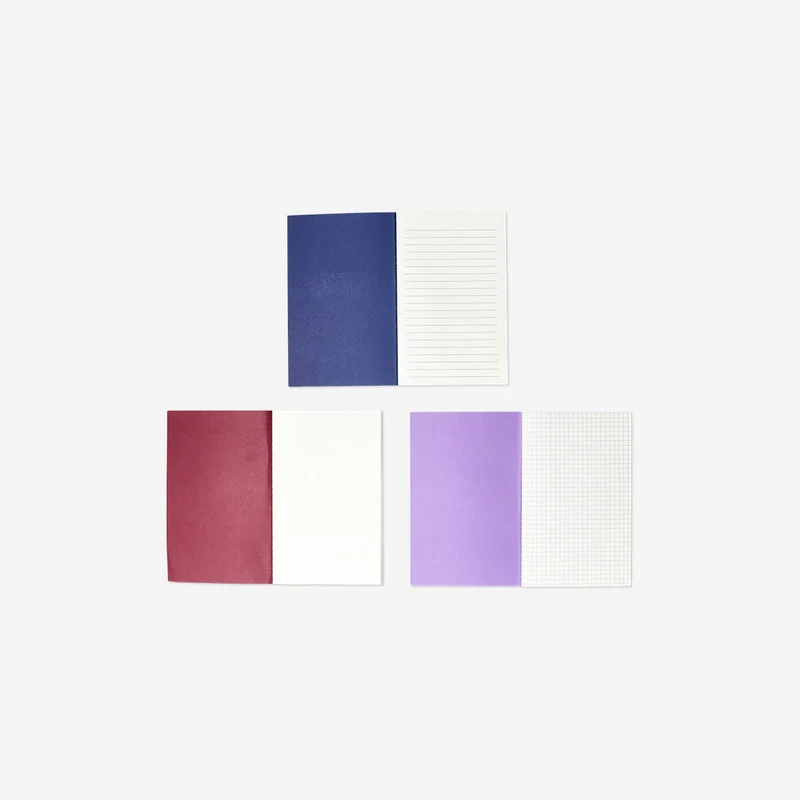 Notebooks with quotes - 3 pcs