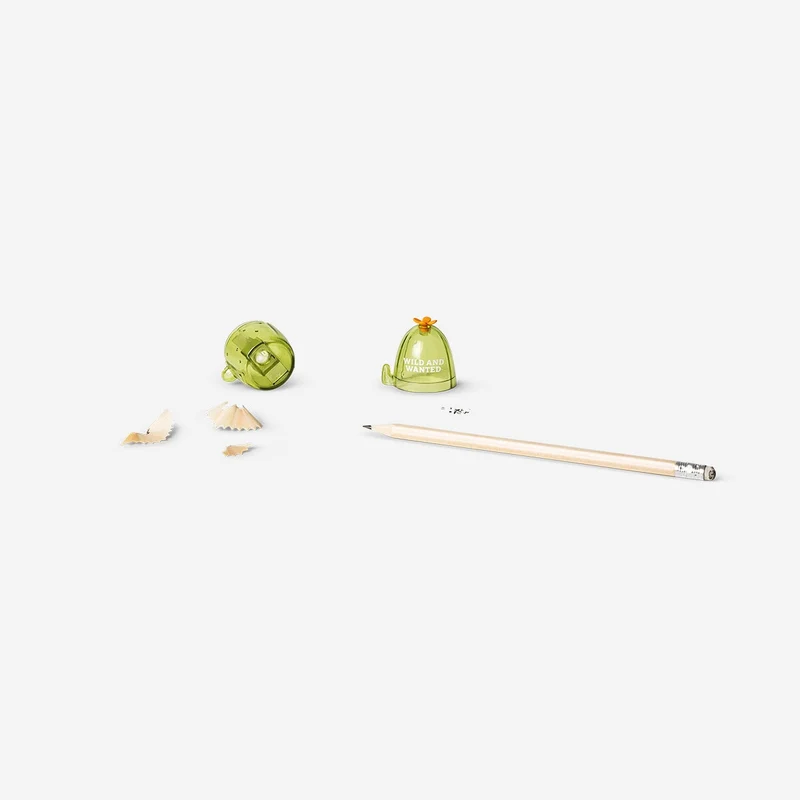 Cactus pencil sharpener