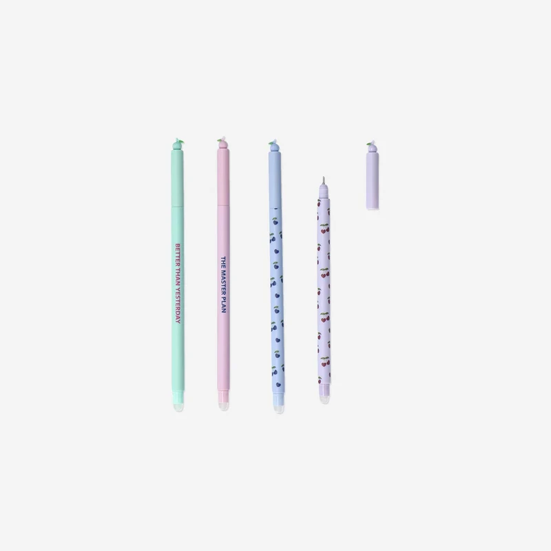 Erasable gel ink pens - 4 pcs
