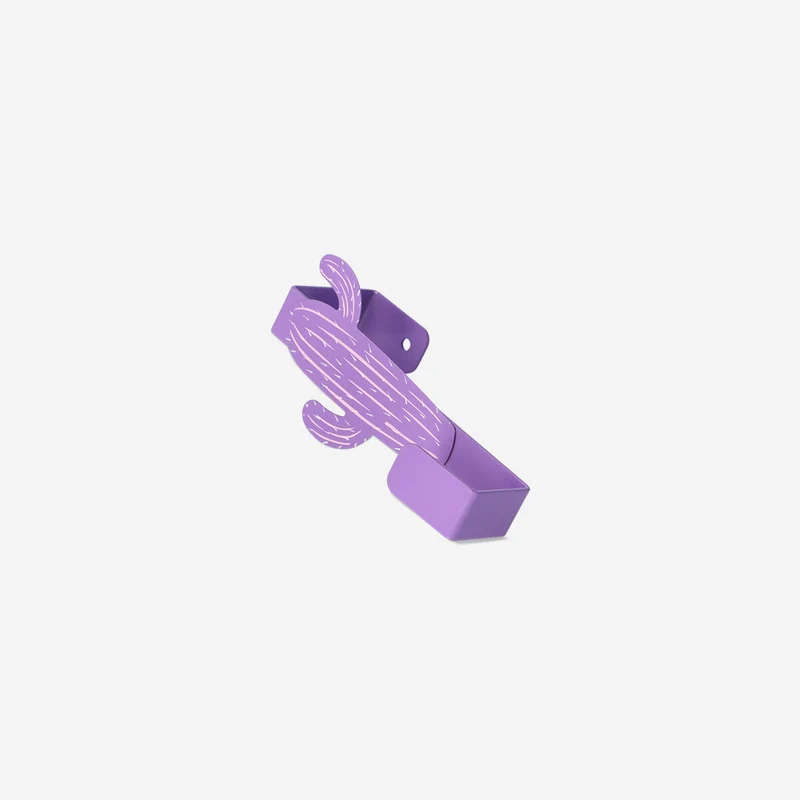 Purple cactus hook