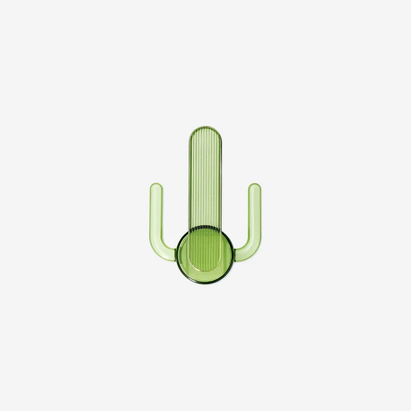 Adhesive cactus shoe holder