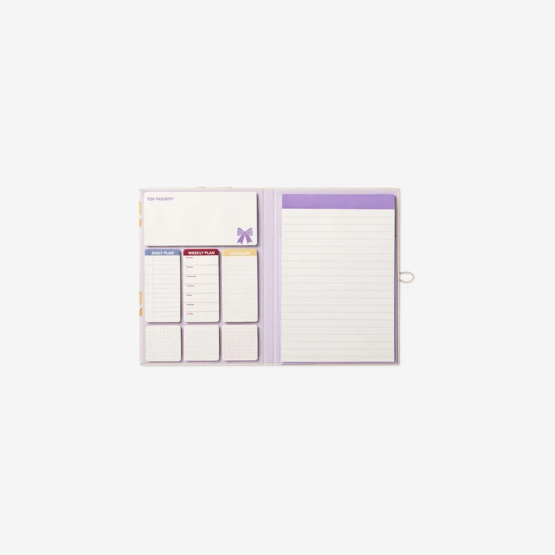 B5 Clipboard with paper pads