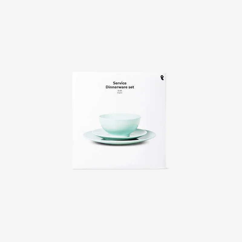 Dinnerware set - 6 pcs