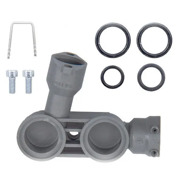 Connessione scambiatore a piastre caldaia Junkers Bosch 87003020040