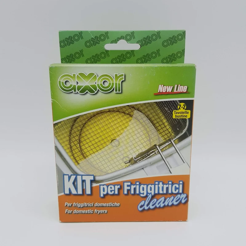 Kit per friggitrici cleaner 2 bustine+2 tavolette Axor