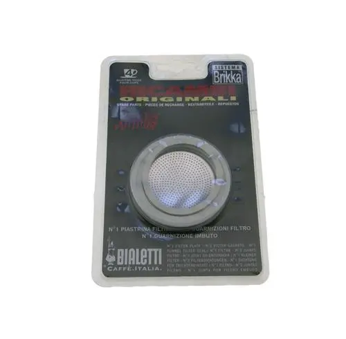 Guarnizioni e piattello brikka 4 tz Bialetti