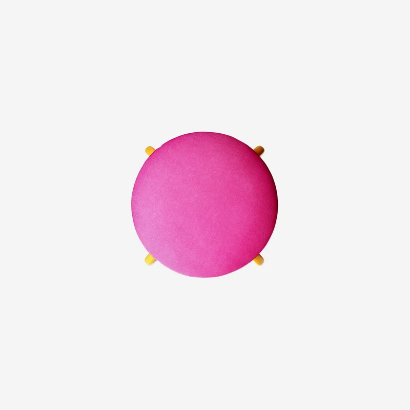 Orange and pink stool