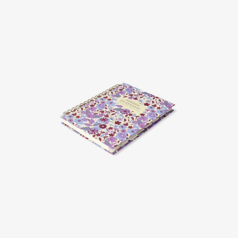 Floral study planner - Spanish