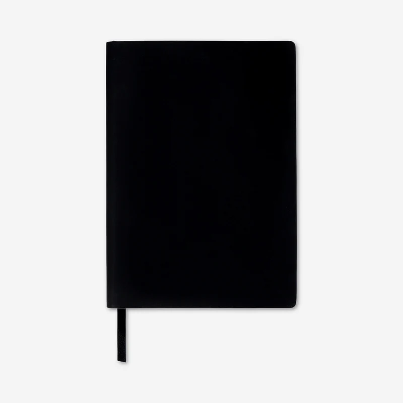 A5 notebook with rainbow edge
