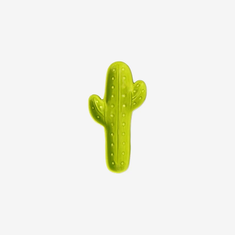 Green cactus serving dish - 16 cm