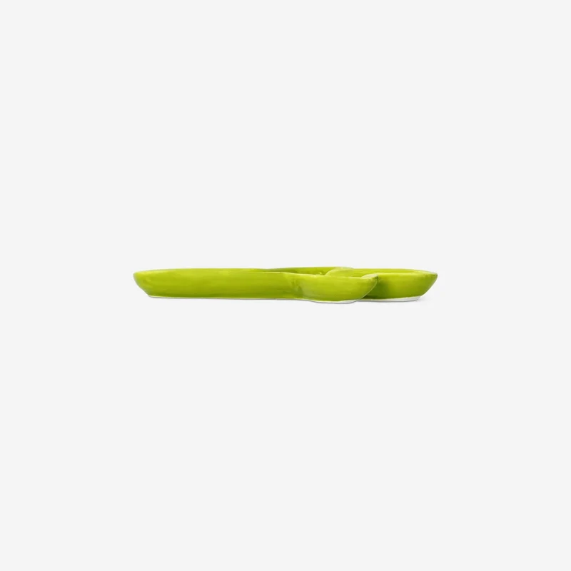 Green cactus serving dish - 16 cm