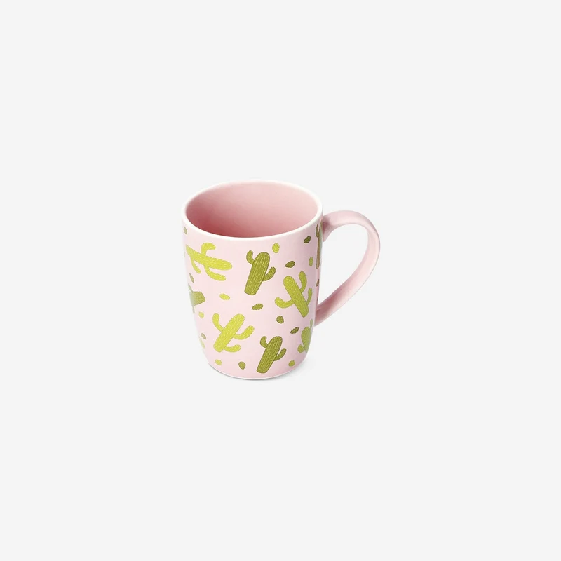 Cactus print mug - 340 ml