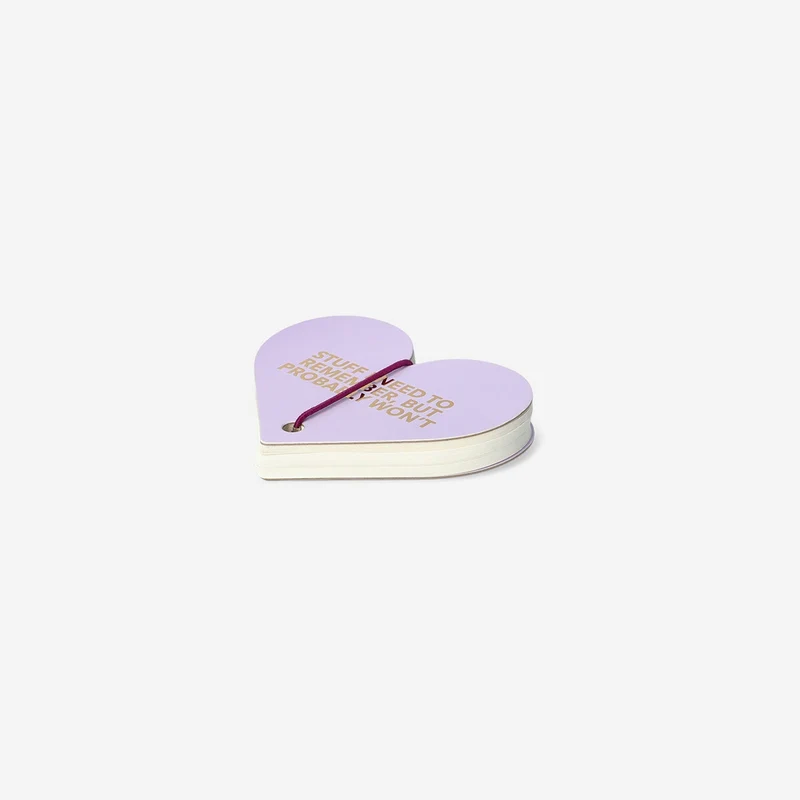 Heart shaped flash cards