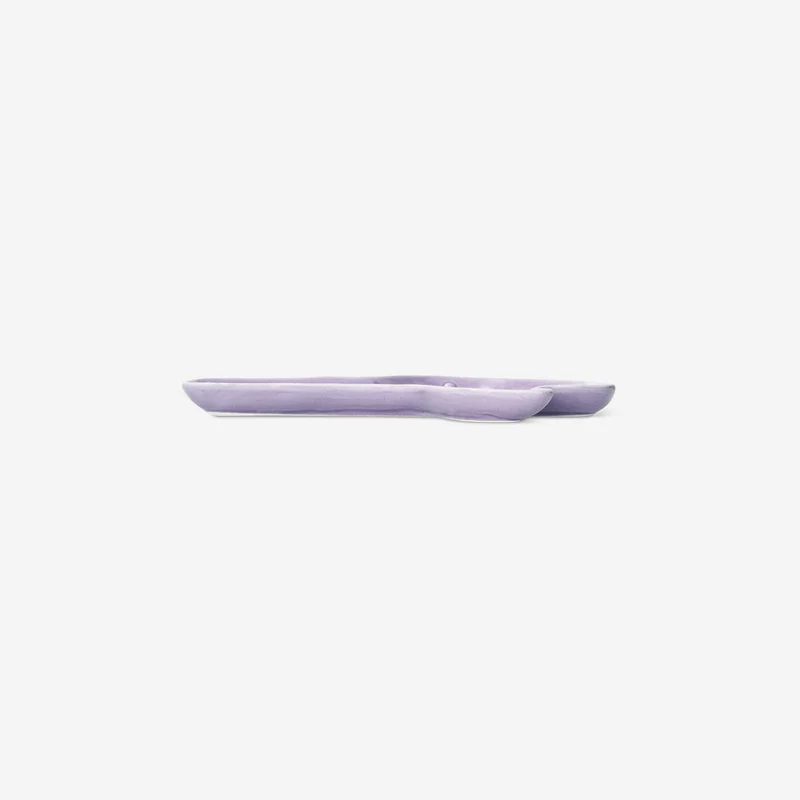 Purple cactus serving dish - 20 cm