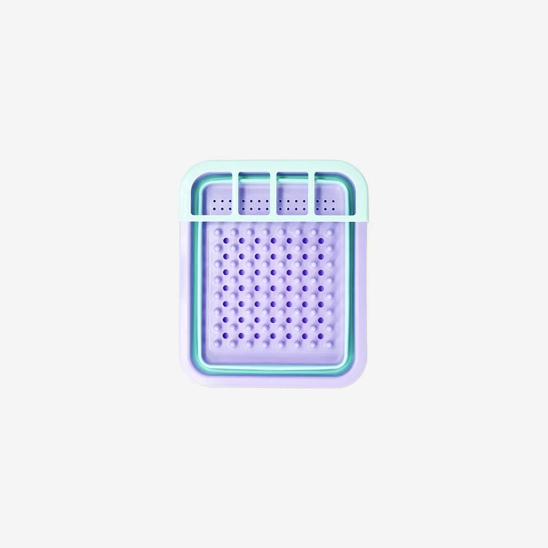 Foldable dish drainer