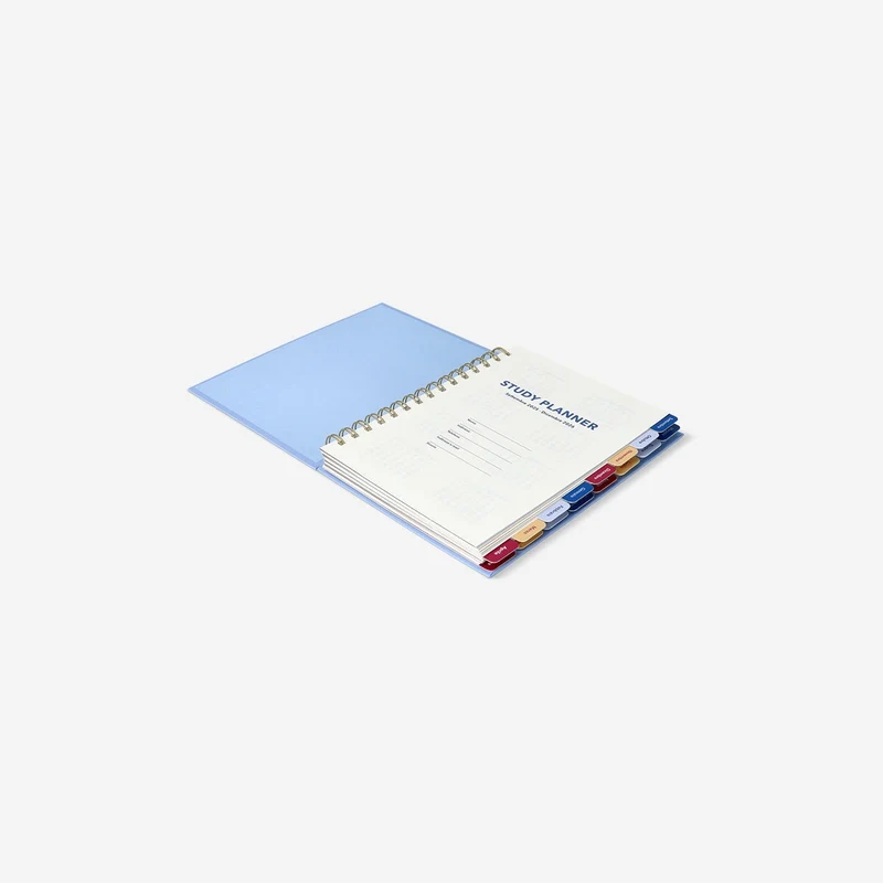 Blue study planner - Italian