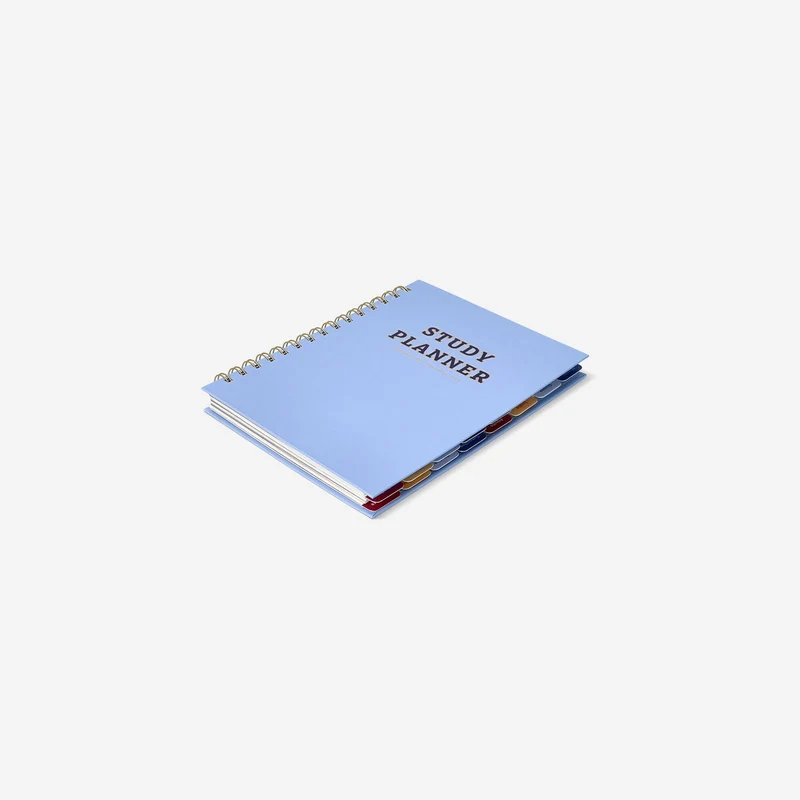 Blue study planner - Italian
