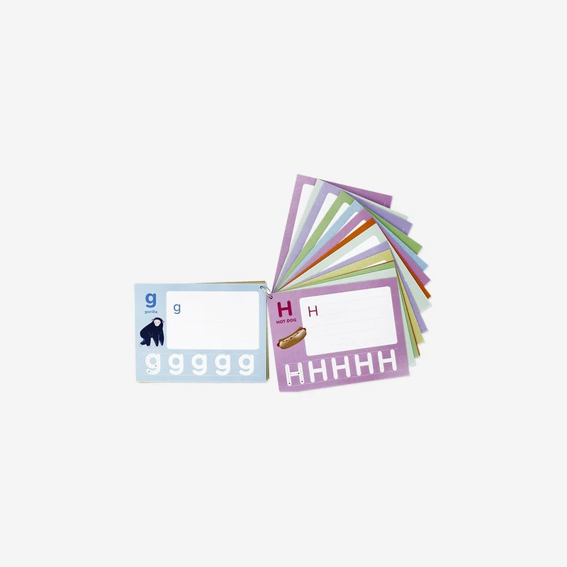 Alphabet cards with marker - Italian