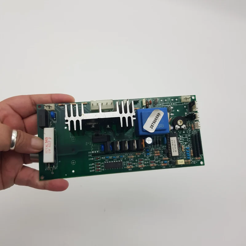 Assieme basetta elettronica 3 tasti 1mp5000 gri-bia caldaia alluminio Saeco