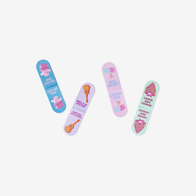 Western themed magnetic bookmarks - 4 pcs