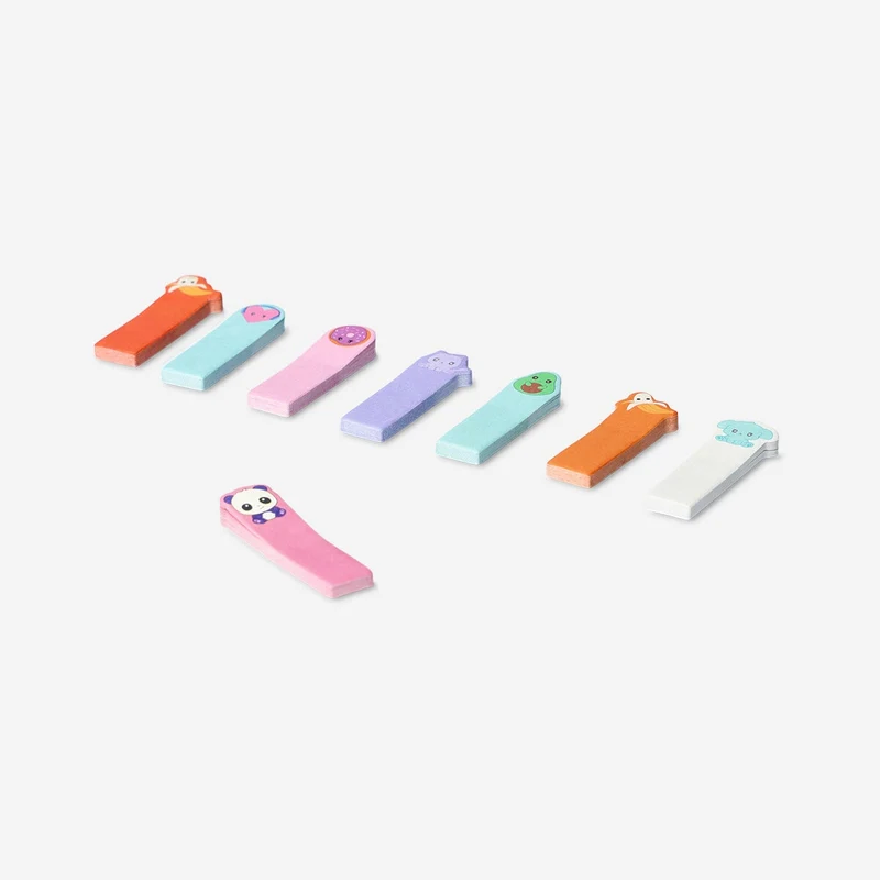 Page markers with small icons