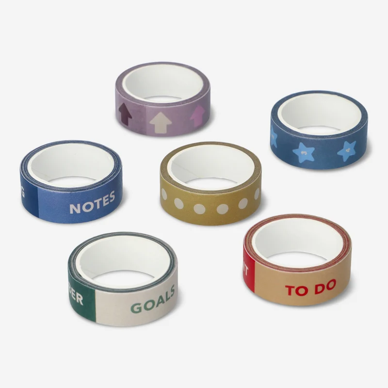 Paper tape rolls for planning - 6 pcs