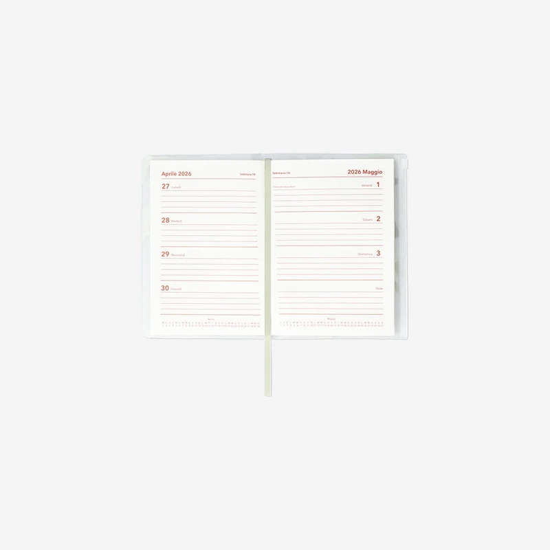 Cactus weekly study planner - Italian